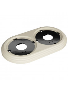 RAMA RETRO 2 LOC D163X92X14 IVORY PLASTIC