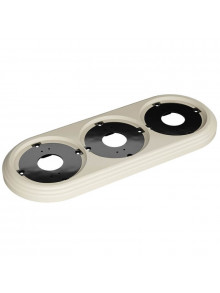 RAMA RETRO 3 LOC D234X92X14 IVORY PLASTIC