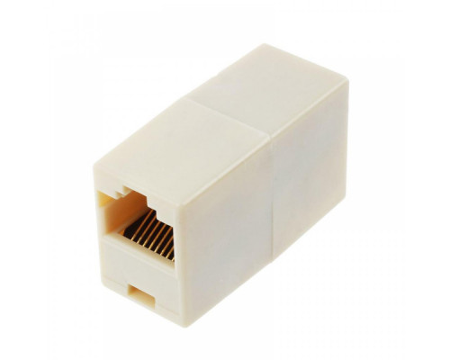 Проходной адаптер rj45 на rj45 (2xUTP)