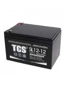 Battery TCS SL12V12Ah VRLA AGM