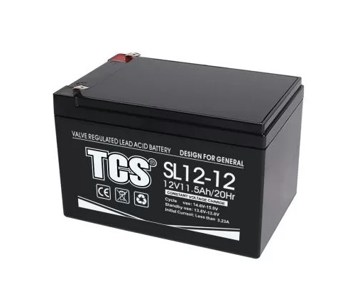 Battery TCS SL12V12Ah VRLA AGM