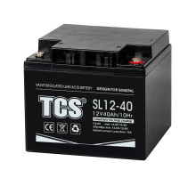 Battery TCS SL12V40Ah VRLA AGM