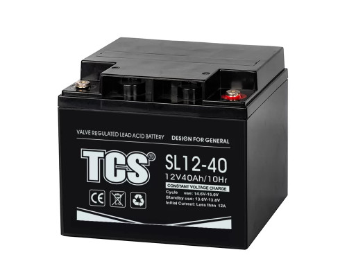 Battery TCS SL12V40Ah VRLA AGM