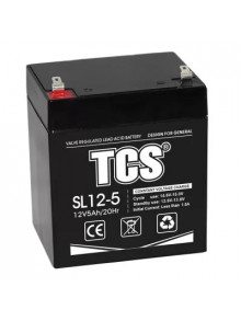Battery TCS SL12V5Ah VRLA AGM