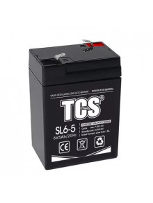 Battery TCS SL6V5Ah VRLA AGM