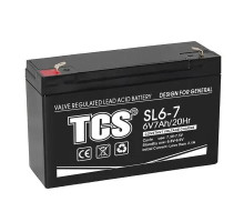 Battery TCS SL6V7Ah VRLA AGM