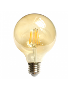 СВЕТОДИОДНАЯ ЛАМПА DIM 6W 515LM E27 НИТЬ G95 2000K 220-24…