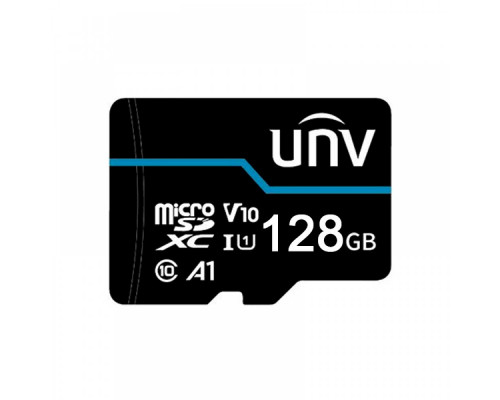 Карта памяти MicroSD Uniview TF-128G-T-L-IN Blue, 128Gb, (R/W:80/20MB/s)