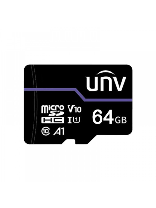Карта памяти MicroSD Uniview TF-64G-T-IN Purple, 64Gb, (R/W:100/40MB/s)
