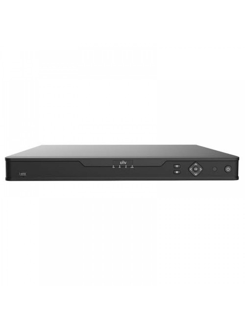 NVR Uniview NVR304-32E-B, 32Ch, 12Mp, Ultra 265, 4xHDD, 2xLAN, 1U