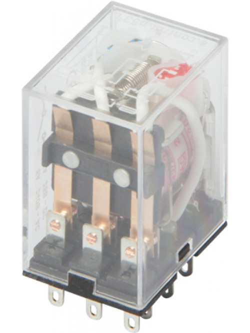 Реле промежуточное e.control.p536L с Led индикацией 5А, 3 группы контактов, катушка 230В АC