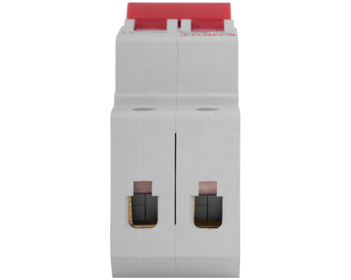 Модульный автоматический выключатель e.mcb.stand.45.2.C1, 2р, 1А, C, 4.5 кА