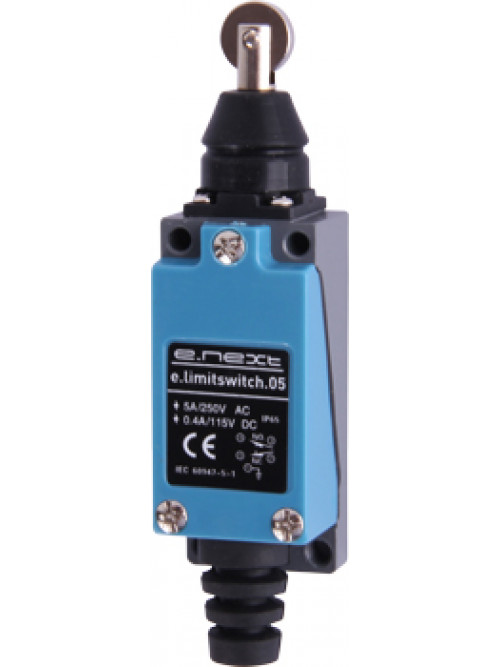 Выключатель концевой e.limitswitch.05 толкатель с горизонтальным роликом