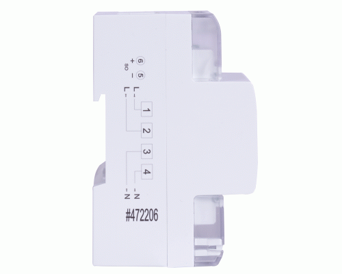 Счетчик однофазный e.control.w07 5(65)А электронный класс 1.0 (некомерц.) многофункциональный
