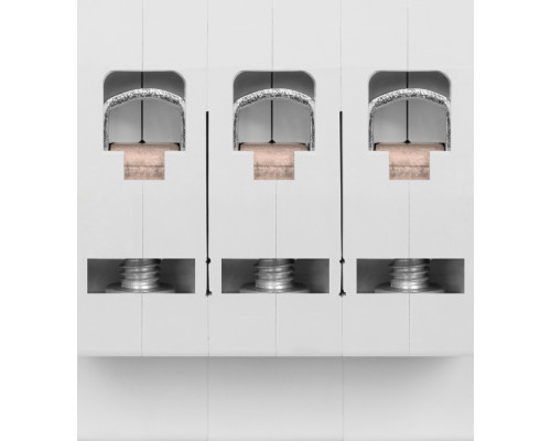 Выключатель нагрузки (1-0) на DIN e.is.3.40, 3p.40A