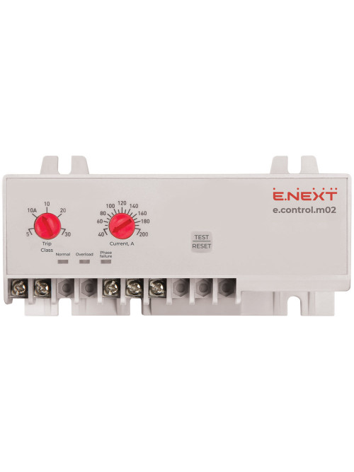 Реле защиты двигателя e.control.m02, 40-200А