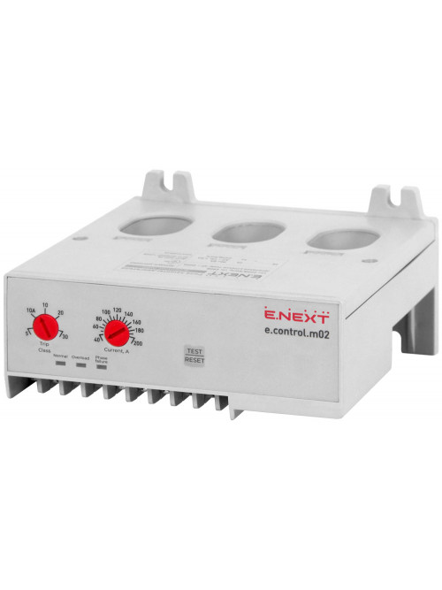 Реле защиты двигателя e.control.m02, 40-200А