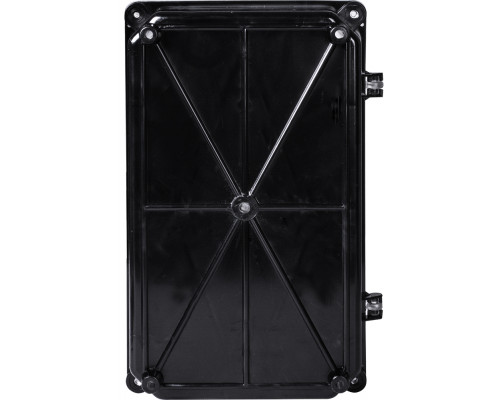 Шкаф пластиковый e.mbox.stand.plastic.n.f3.прозрачный, под трехфазный счетчик, навесной, с комплектом метизов