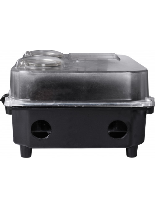 Шкаф пластиковый e.mbox.stand.plastic.n.f3.прозрачный, под трехфазный счетчик, навесной, с комплектом метизов