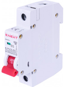 Модульный автоматический выключатель e.mcb.pro.60.1.B 5 new, 1р, 5А, В, 6кА, new