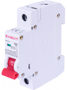 Модульный автоматический выключатель e.mcb.pro.60.1.B 10 new, 1р, 10А, В, 6кА, new