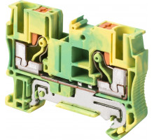 Наборная клеммная колодка заземления на DIN -рейку e.tc.z.din.spring.6