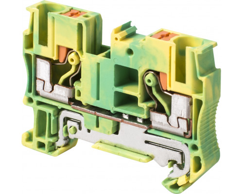Наборная клеммная колодка заземления на DIN -рейку e.tc.z.din.spring.6