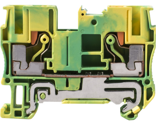 Наборная клеммная колодка заземления на DIN -рейку e.tc.z.din.spring.6