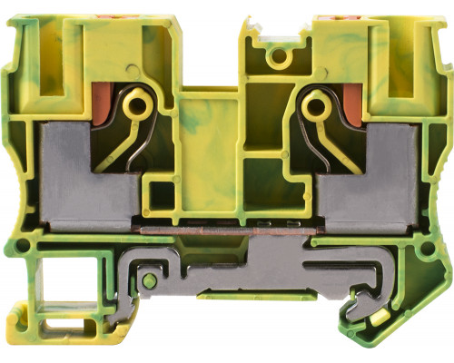 Наборная клеммная колодка заземления на DIN -рейку e.tc.z.din.spring.10