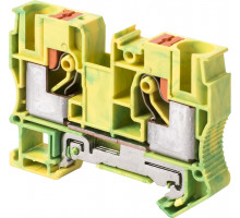Наборная клеммная колодка заземления на DIN -рейку e.tc.z.din.spring.10