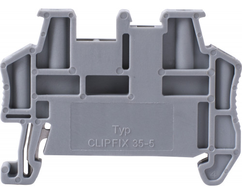Фиксатор для наборных клеммных колодок на DIN -рейку e.tc.din.spring.end