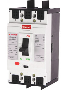 Шкафной автоматический выключатель e.industrial.ukm.60Sm.40, 3р, 40А