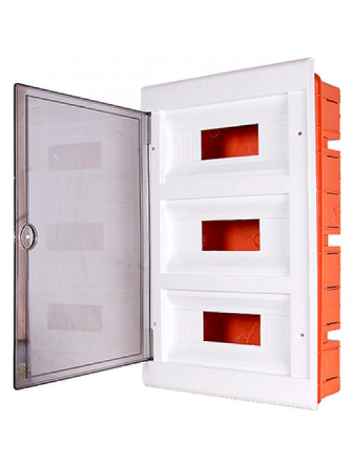Корпус пластиковый 36-модульный e.plbox.stand.w.36,  встраиваемый