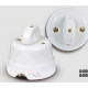 ÎNTRERUPATOR/CAP SACARA CERAMICA ALB 10AX 250V ITALIA
