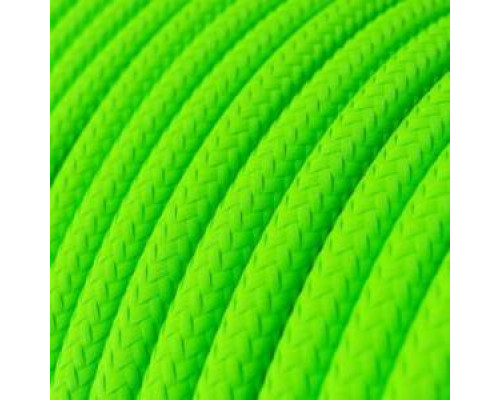 Fir textil retro vintage 2×0,75 verde fluo Italia