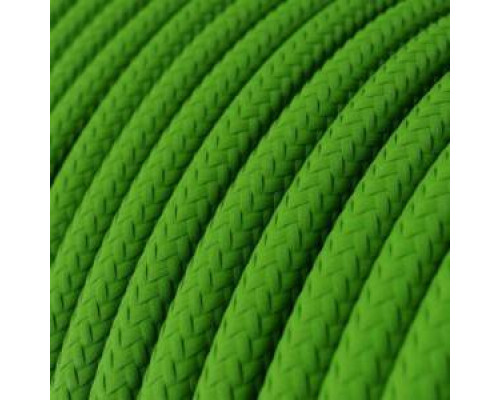 Fir textil retro vintage 2×0,75 verde închis Italia