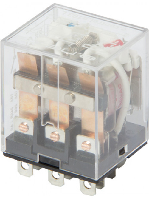 Реле промежуточное e.control.p1036L с Led индикацией 10А, 3 группы контактов, катушка 230В АC