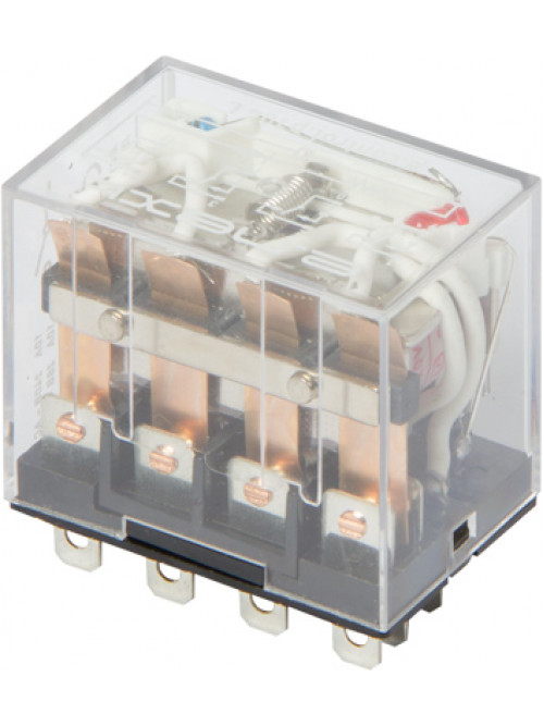 Реле промежуточное e.control.p1046L с Led индикацией 10А, 4 группы контактов, катушка 230В АC
