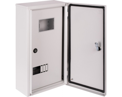 Корпус учета металический e.mbox.pro.n.f3.9 IP54 навесной под 3ф счетчик, 9 мод. с внутр. дверками под опломб.