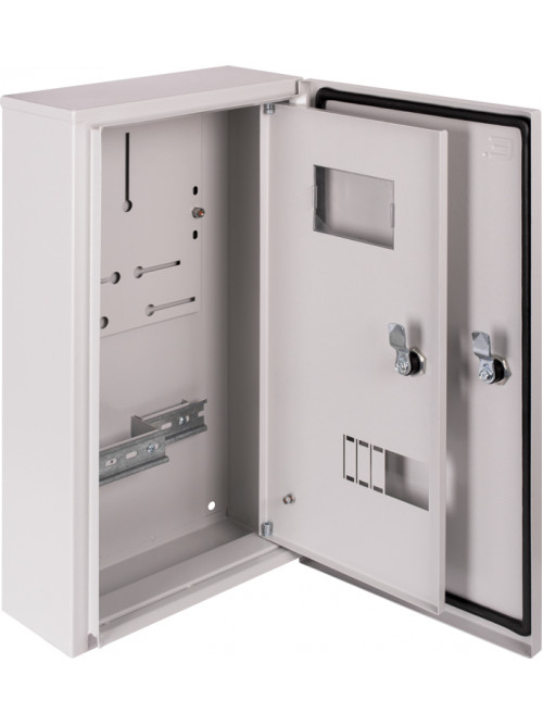 Корпус учета металический e.mbox.pro.n.f3.9 IP54 навесной под 3ф счетчик, 9 мод. с внутр. дверками под опломб.