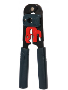 Инструмент e.tool.crimp.ht.208.m для обжимки коннекторов RJ-45, зачистки и резки кабеля