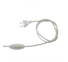 CABLU FISA+INTRERUPATOR 10A 230V 1,5M TRANSPARENT