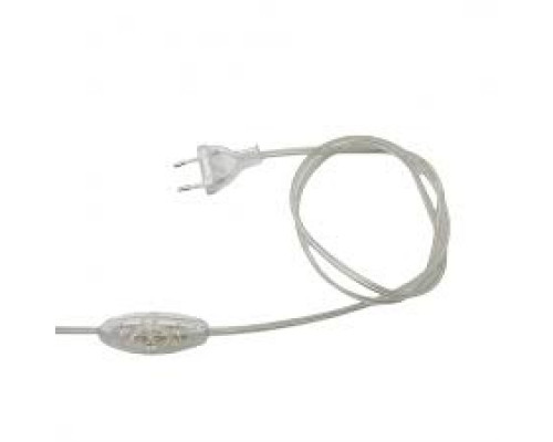 CABLU FISA+INTRERUPATOR 10A 230V 1,5M TRANSPARENT