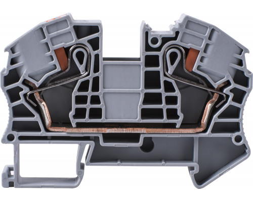 Клеммная колодка наборная на DIN -рейку e.tc.din.spring.16