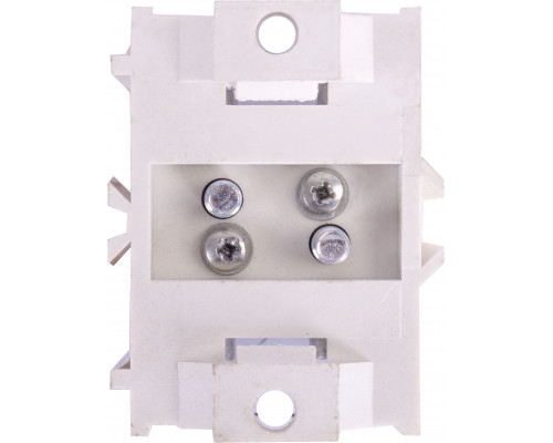 Клеммная колодка проходная e.tc.main.brass.35, 1х35 мм.кв./4х6 мм.кв., латунный контакт