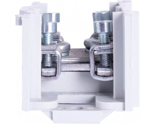 Клеммная колодка проходная e.tc.main.steel.35, 1х35 мм.кв./4х6 мм.кв., стальной контакт