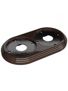 RAMA RETRO 2 LOC D163X92X14 CAFENIU PLASTIC