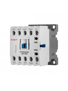 Контактор e.industrial.ukc.12M.220.NO, 12А, 220В, no, малогабаритный
