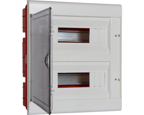 Корпус пластиковый 24-модульный e.plbox.stand.w.24mU, встроенный Multusan