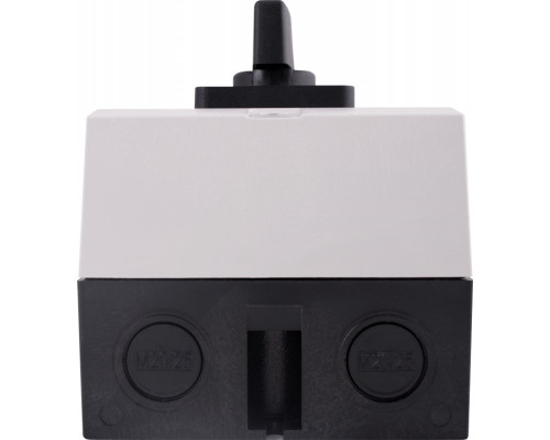 Пакетный переключатель e.industrial.sb.0-1-2.3.20, 3р, 20А (0-1-2)